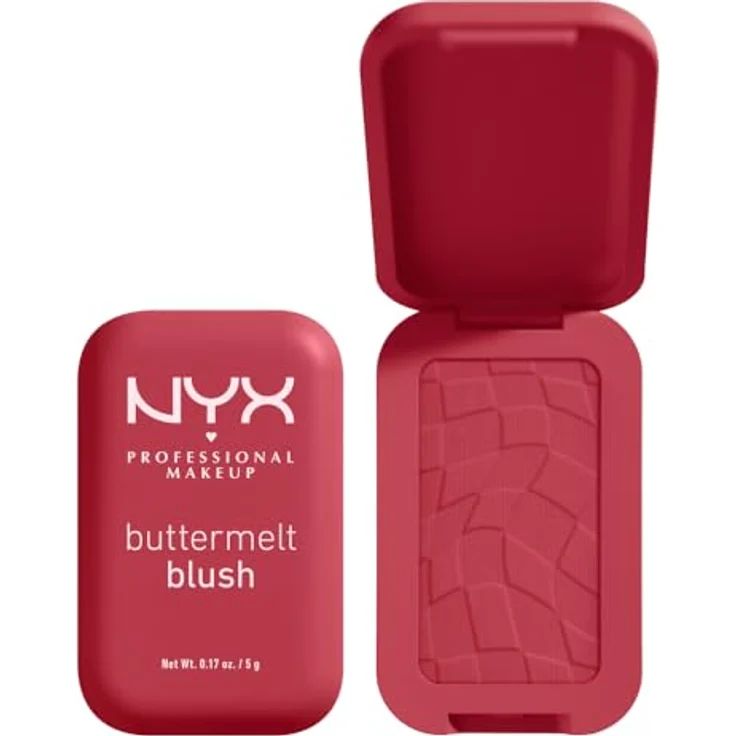NYX Professional Makeup Buttermelt Blush, Puderrouge Farbton 10 Back and Butta, 5 g, vegan mit langanhaltender, leichter Textur – Bild 1