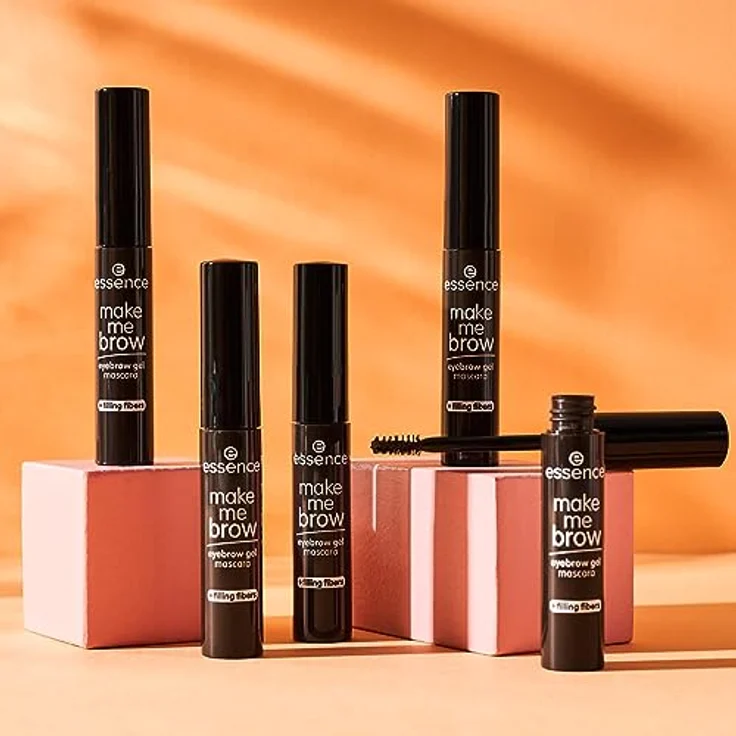 essence make me BROW eyebrow gel mascara, Augenbrauen, Nr. 06 Ebony Brows, schwarz, definierend, gelig, vegan, Mikroplastik Partikel frei, Nanopartikel frei (3,8ml) – Bild 4