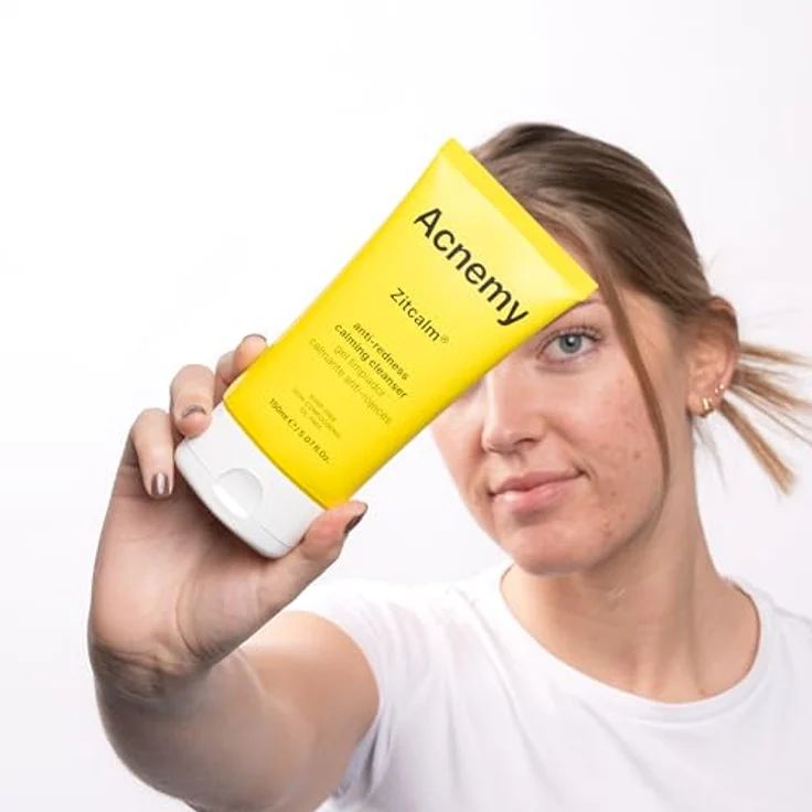 Acnemy ZITCALM CLEANSER Beruhigendes Reinigungsgel gegen Hautrötungen, Tiefenreinigung und intensive Feuchtigkeitsversorgung, 150ml – Bild 3