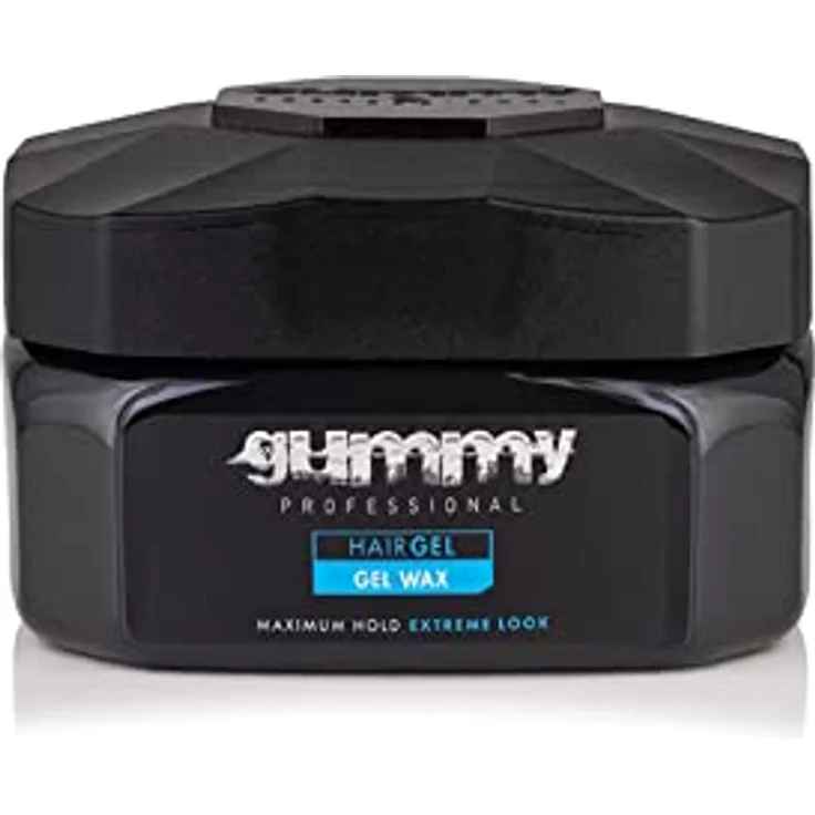 Gummy Professionel Haar Gelwax, B5 Vitamin (Panthenol), Parabene und Alkoholfrei, Kantenkontrolle, extremes Look, Gel und Wachs in einem 500 ml -by Fonex -Kosmetik – Bild 1