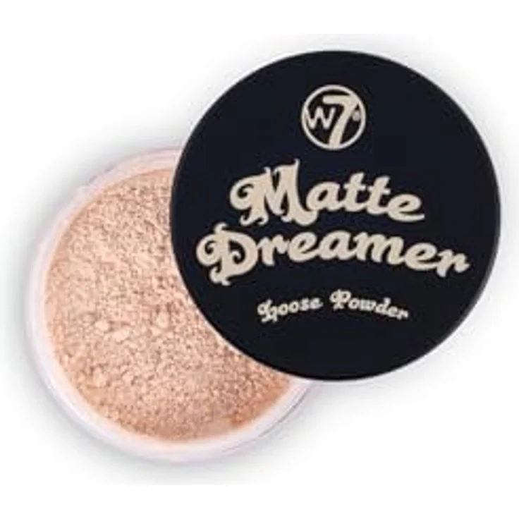 W7 Matte Dreamer Loose Powder Gesichtspuder, leicht getöntes, loses Puder, für jeden Hautton geeignet – Bild 2