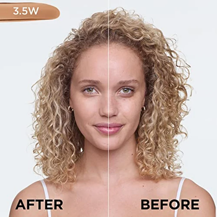 L'Oréal Paris Make up, Flüssige Foundation mit Hyaluron und Aloe Vera, Perfect Match Make-Up, Nr. 3.5.D Golden Peach, 30 ml – Bild 4