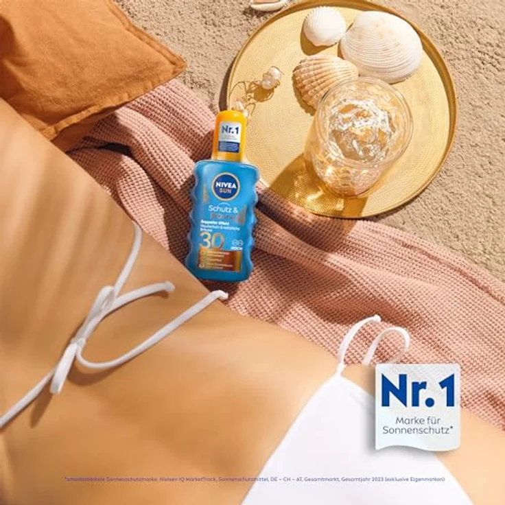 Nivea Sun Schutz & Bräune LSF 30 Sonnenspray 200 ml – Bild 3