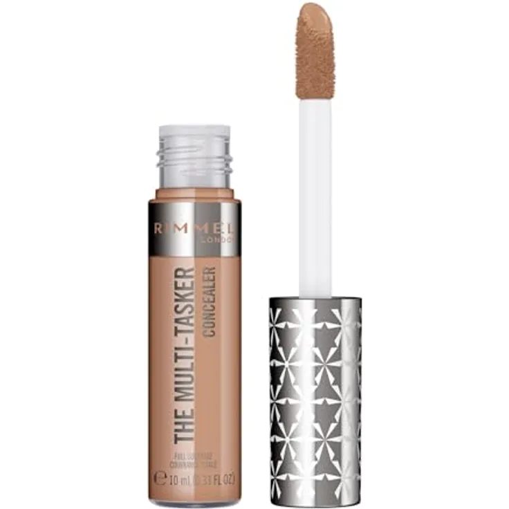 Rimmel London The Multi-Tasker, 055 Classic Beige, Concealer mit bis zu 24 Stunden Halt, langanhaltender Feuchtigkeit, vegane Formel - 10 ml