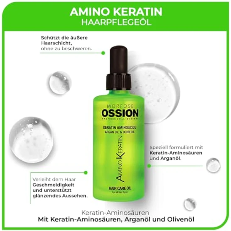 Morfose Ossion Amino Keratin Hair Oil 100 ml – Bild 4