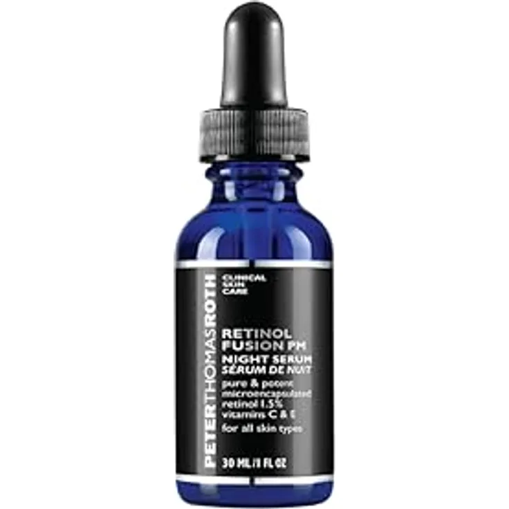 Peter Thomas Roth Retinol Fusion PM Night Serum, Anti-Falten-Nachtserum mit Retinol, 30 ml