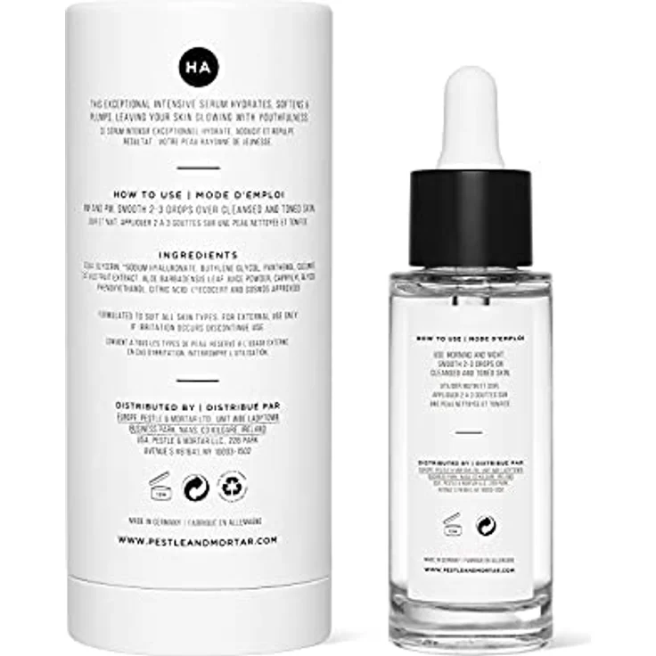 Pestle & Mortar Gesichtspflege Anti-Ageing Pure Hyaluronic Serum 30 ml – Bild 2