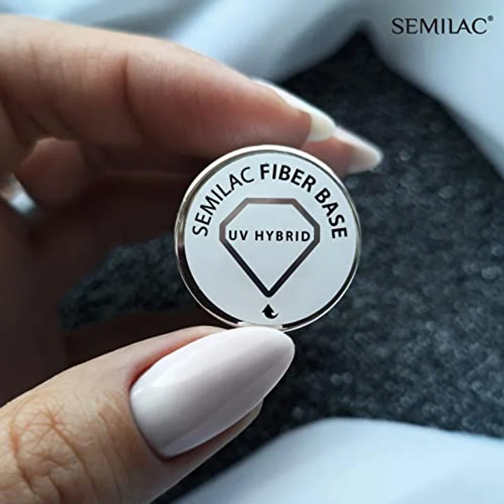 Semilac Fiber Base Unterlack 7 ml Innovativ UV LED Base Coat für Hybrid Nagellack Schützt die Nägel vor Verletzungen – Bild 4