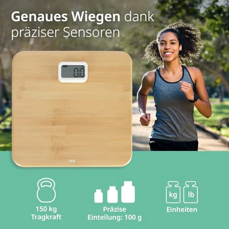 ADE BE2107 Digitale Personenwaage Wägebereich (max.)=150kg – Bild 6