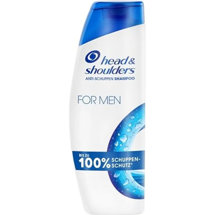 Head & Shoulders Anti-Schuppen-Shampoo For Men 300ml Tägliche Anwendung, Bis Zu 100 Prozent Schuppenschutz Klinisch Getestet, Jeder Haar- Und Kopfhauttyp, Duft für Männer