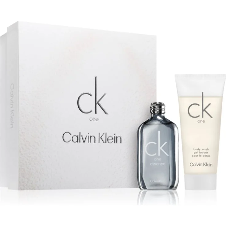 Calvin Klein CK One Essence Geschenkset, Unisex Duftset mit 50 ml Parfüm und 100 ml Duschgel