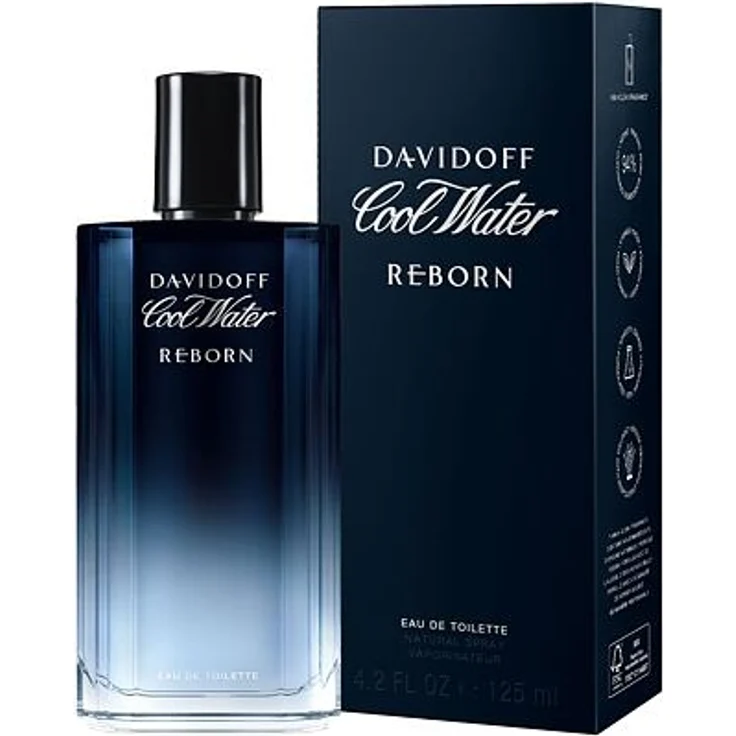 Davidoff Cool Water Reborn Eau de Toilette (EdT) Herrenduft 125 ml – Bild 1