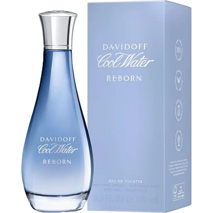 Davidoff Cool Water Woman Reborn Eau de Toilette (EdT) Damenduft 100 ml