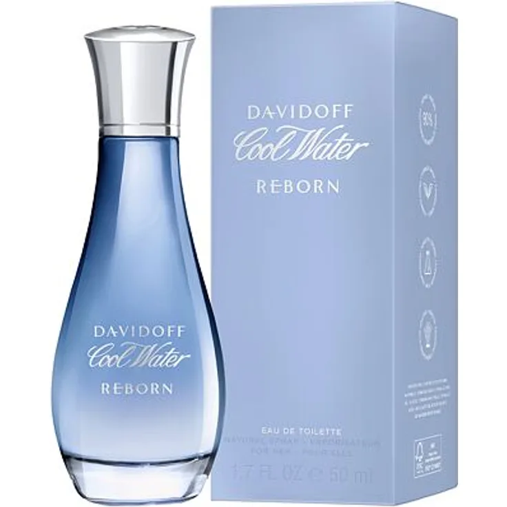 Davidoff Cool Water Woman Reborn Eau de Toilette (EdT) Damenduft 50 ml