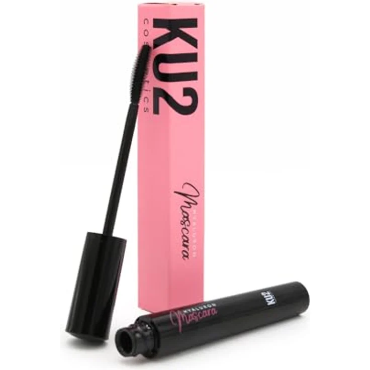 KU2 Cosmetics Mascara Long-Lasting Curl & Lift, Wimperntusche mit pflegendem Hyaluron, wasserfest Schwarz, 8,5 ml – Bild 1