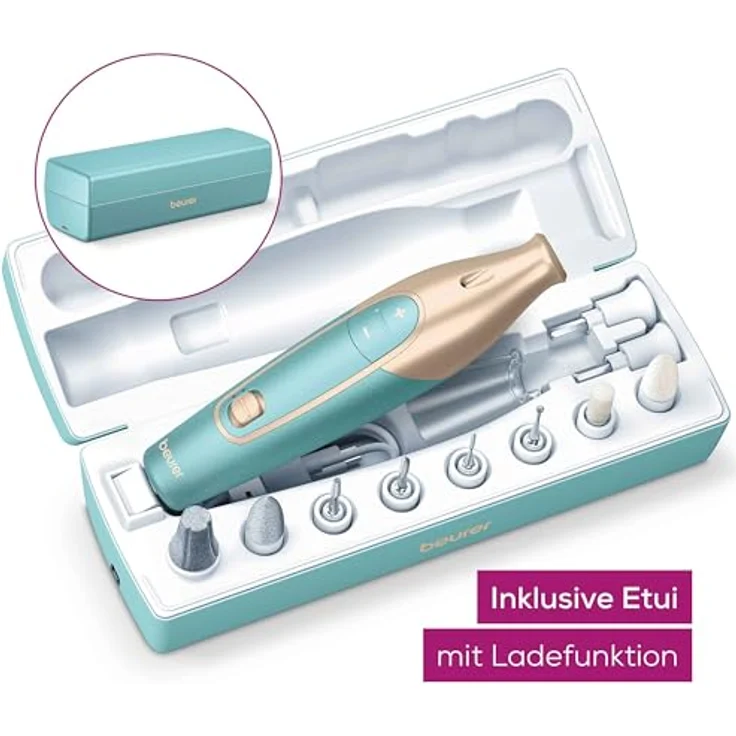 Beurer MP 84 Wiederaufladbares Maniküre- und Pediküre-Set – Bild 4