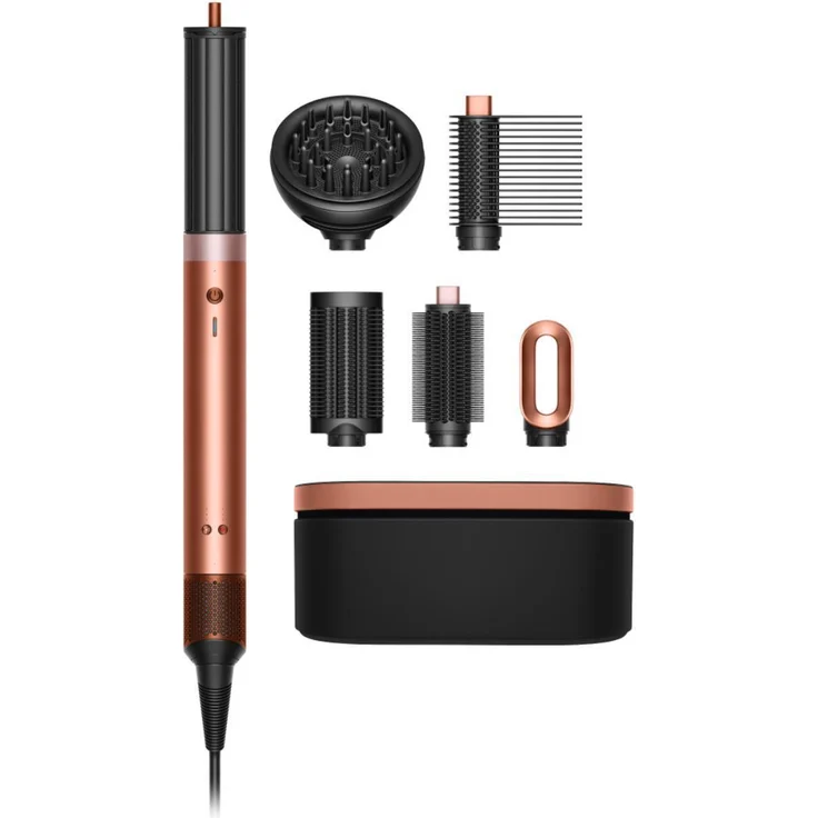Dyson Airwrap Co-anda 2x, Multistyler mit 1700 W, Temperaturregelung, Diffuser, Schwarz/Roségold