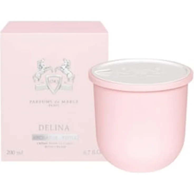 Parfums de Marly Delina Körpercreme, blumiger Duft, nachfüllbar, 200 ml