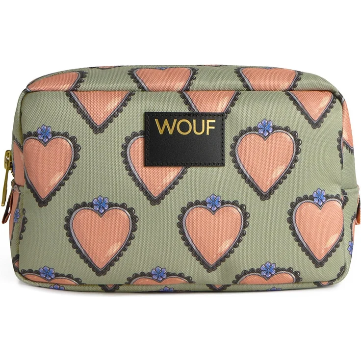 Wouf Daily Kulturbeutel, Necessaire 20 cm mit 2 l Volumen, robustes Polyester und cleveres Netzfach