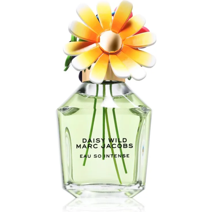 Marc Jacobs Daisy Wild Eau so Intense, nachfüllbares Eau de Parfum für Damen, 100 ml, blumiger und holziger Duft für temperamentvolle Frauen