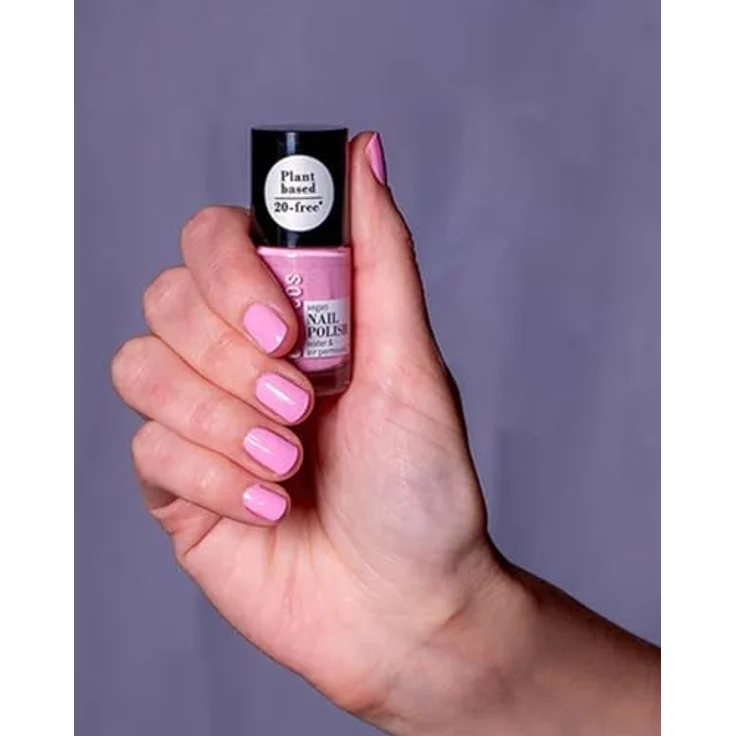 benecos Nail Polish 20FREE wasserdurchlässig 5ml cotton candy – Bild 2