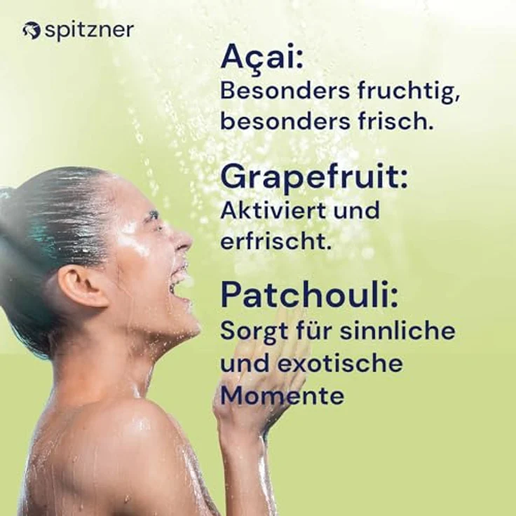 Spitzner Fitness Man Duschschaum Set, 3 x 150ml, vegan und parabenfrei, ideal für unterwegs – Bild 3