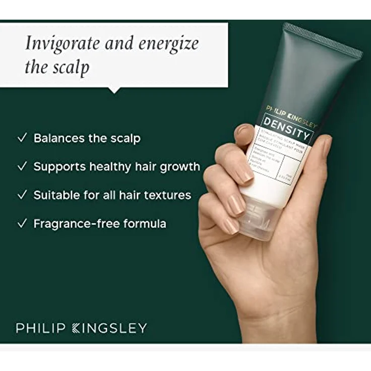 Philip Kingsley Density Stimulating Scalp Mask, Kopfhautpflege Unisex zur Belebung und Normalisierung der Talgproduktion, 75 ml – Bild 2