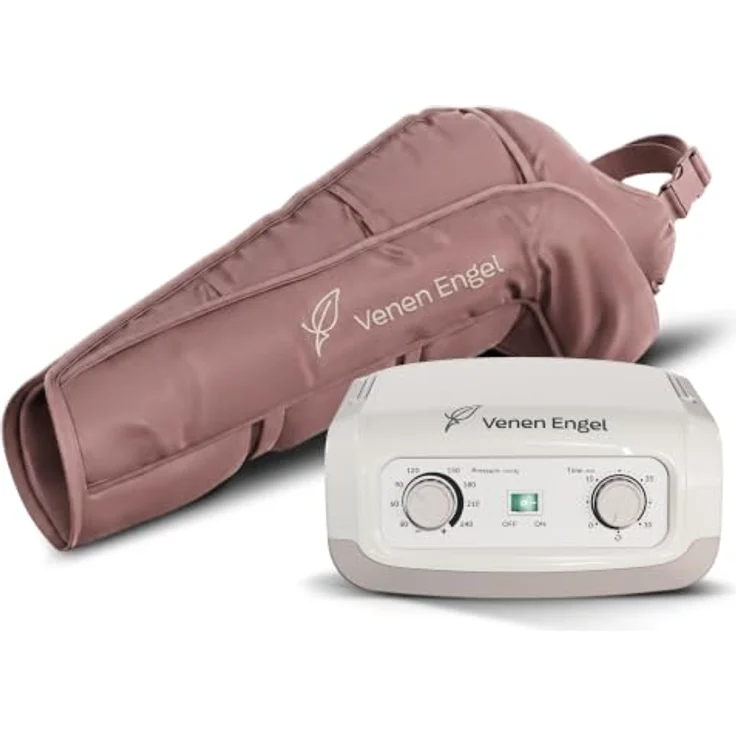 Venen Engel Venen Engel 4 Basic, Massagegerät mit Lymph-Flow Armmanschette rechts und 4 Kammern, ergonomische Schlauchführung – Bild 1