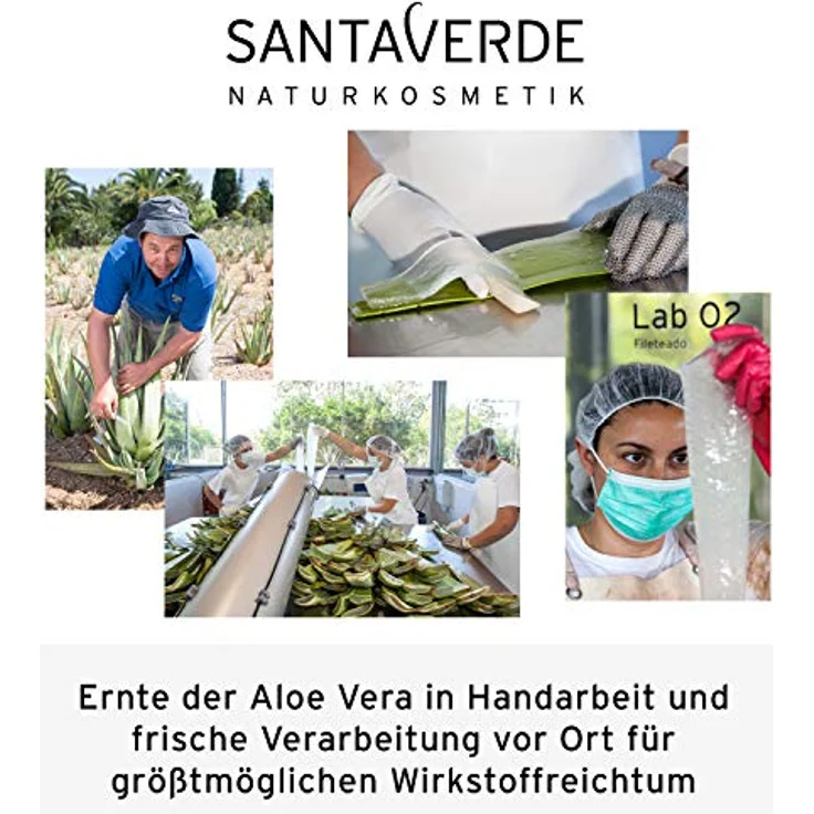Santaverde Bio Aloepur - 100 % Reiner Aloe Vera Direktsaft, 1 x 330ml – Bild 5