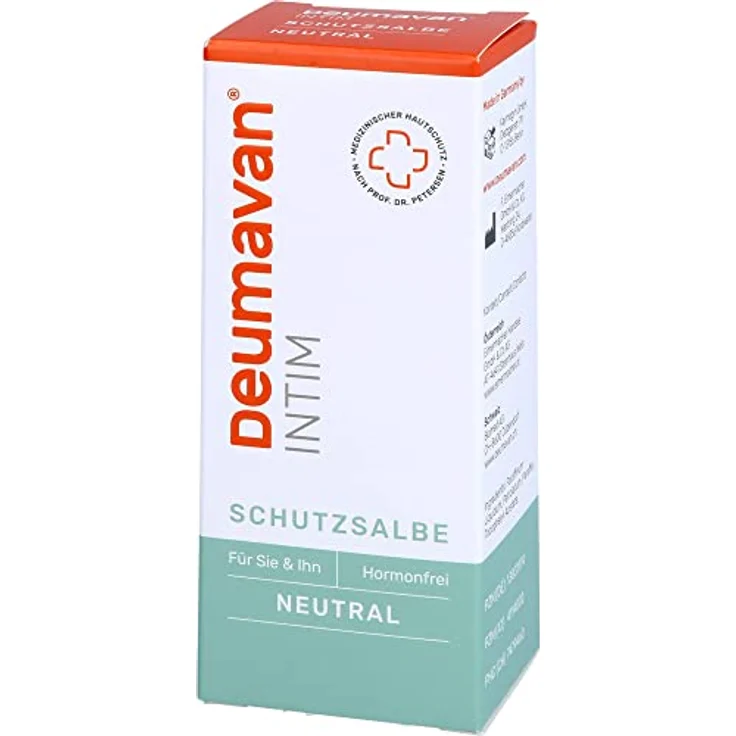 Deumavan Schutzsalbe neutral Tube, lindert Trockenheitsgefühl, Brennen und Jucken 50 ml – Bild 4
