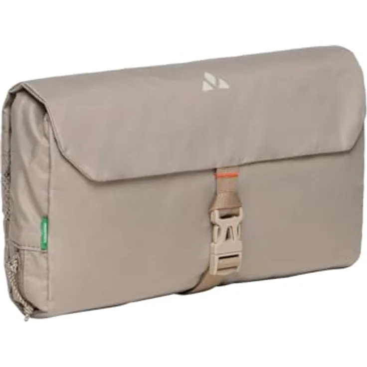 Vaude WashBag M, Kulturbeutel 34 cm, beige, 100% Polyester