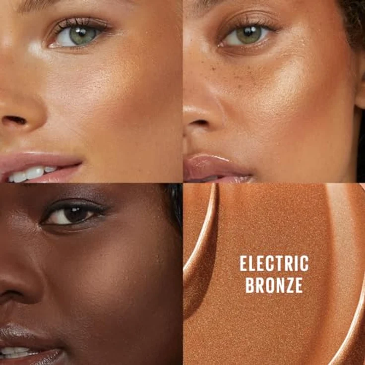 Maybelline New York Sunkisser Blush, Flüssiger Sonnengeküsster Glow Rouge mit lichtreflektierenden Perlen und Vitamin E, 02 Uptown Glow, 4,7 ml – Bild 3