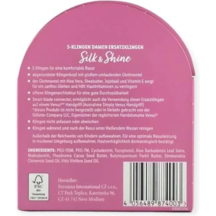 Lidl Cien Silk & Shine 5 Klingen-Rasierer – Bild 7