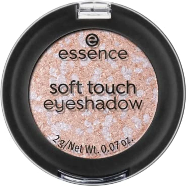 essence soft touch eyeshadow, Lidschatten, Nr. 07 Bubbly Champagne, nude, sofortiges Ergebnis, langanhaltend, mit Vitaminen, farbintensiv, vegan, Nanopartikel frei (2g) – Bild 3