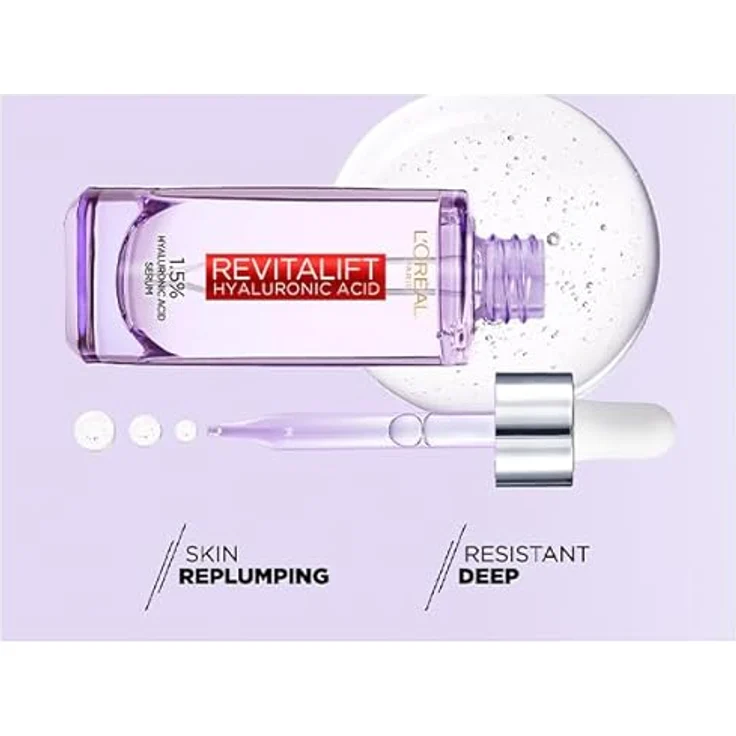 L'Oreal Paris Revitalift Filler HA 1,5% 30ml Skin Serum for Women mit pflegender Wirkung – Bild 6