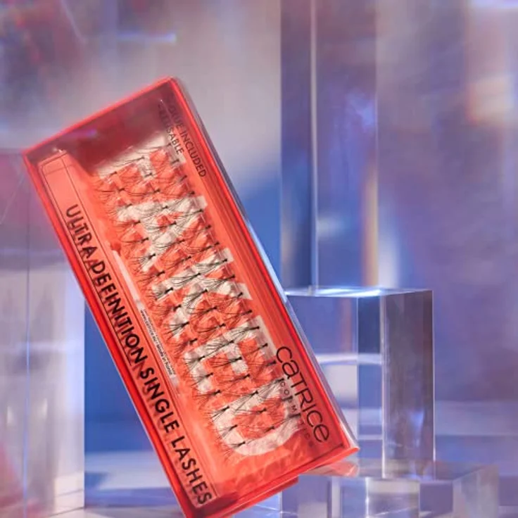 Catrice Faked Ultra Definition Single Lashes, schwarz, Falsche Wimpern-Effekt, Einfach zu entfernen, Extremes Volumen, sofortiges Ergebnis, langanhaltend, vegan, Nanopartikel frei (51 Stück) – Bild 4