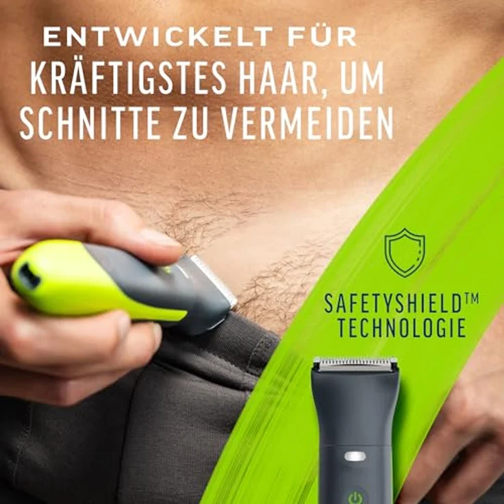 Veet Total Pro Intim-Trimmer, Elektrorasierer für präzise Körperpflege in empfindlichen Bereichen – Bild 3