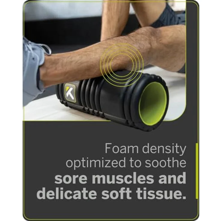 Trigger Point Grid Foam Roller, Massagegerät mit harten und weichen Rollen für effektive Core-Workouts – Bild 4