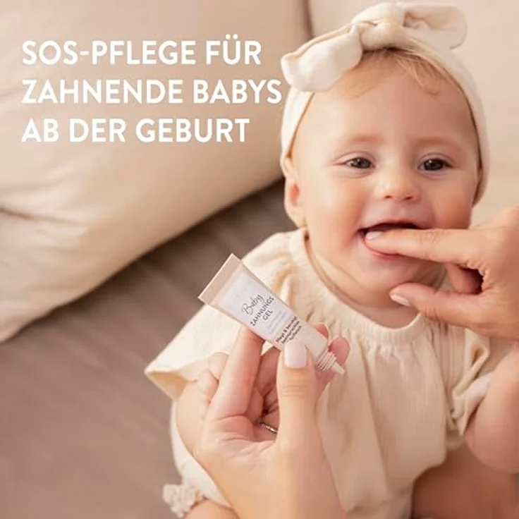 MABYEN Baby Zahnungsgel, 10ml mit Bio-Gewürznelke, Bio-Kamille und Bio-Ringelblume zur natürlichen Zahnungshilfe – Bild 4