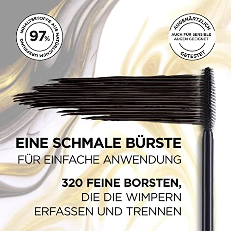 L'Oréal Volume Million Lashes Balm Brown Mascara Nr. 01 - Brown 8,6 ml  – Bild 4