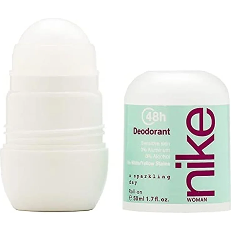 Nike A Sparkling Day Deodorant für Damen, 50 ml, Anti-Flecken-Deodorant für empfindliche Haut, 0% Alkohol und 0% Aluminiumsalze, langanhaltend, orientalischer Blumenduft – Bild 2