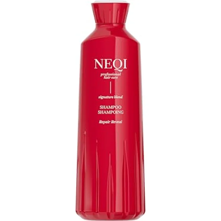 NEQI REPAIR REVEAL Shampoo 330ml – Reparierendes Shampoo mit Phytokeratin, sulfatfrei, vegan, für strapaziertes Haar, sanfte Reinigung, hergestellt in Italien