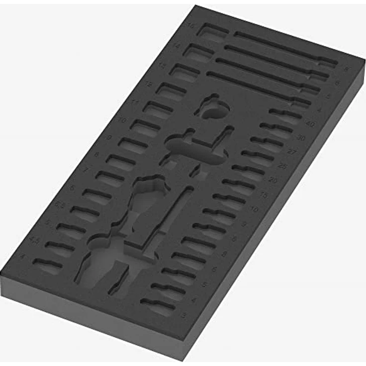 Wera Einlage 8000 A Zyklop-Set 1 leer 05137320001 – Bild 1