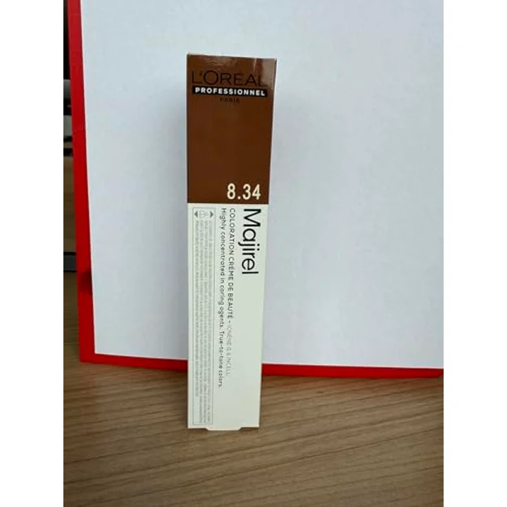L'Oréal Majirel 8,34 hellblond gold kupfer 50 ml – Bild 2