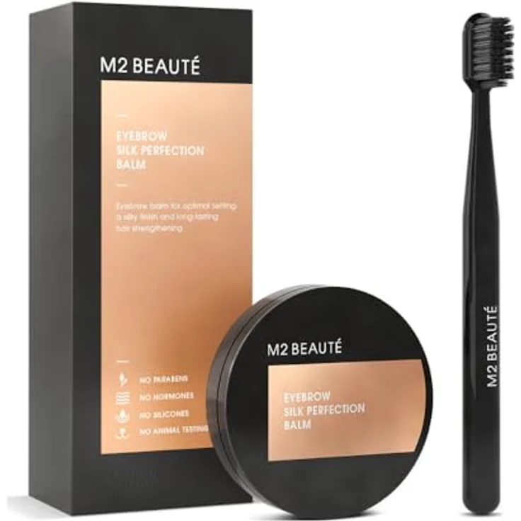 M2 BEAUTÉ Silk Perfection Augenbrauenbalsam 5 ml, stärkend und feuchtigkeitsspendend – Bild 1