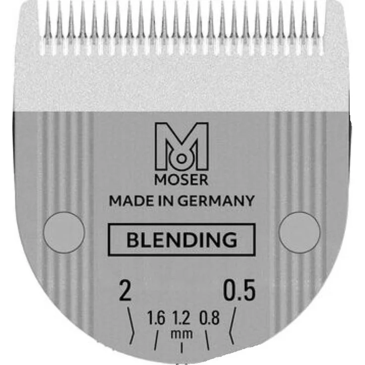 Moser 1584-7280 Zubehör für Haartrimmer, Schneideset mit 0,3 mm Schnittlänge für präzise Konturen und scharfe Umrisse