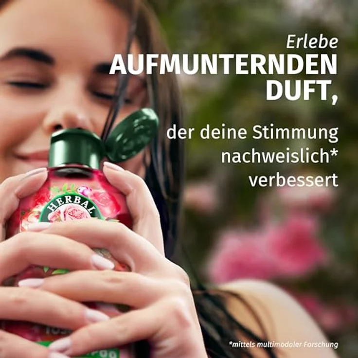 Herbal Essences Blütensanft Pflegespülung mit Rosenduft 250ml, Für seidig glänzendes Haar, Rosenessenz, Vegan – Bild 4