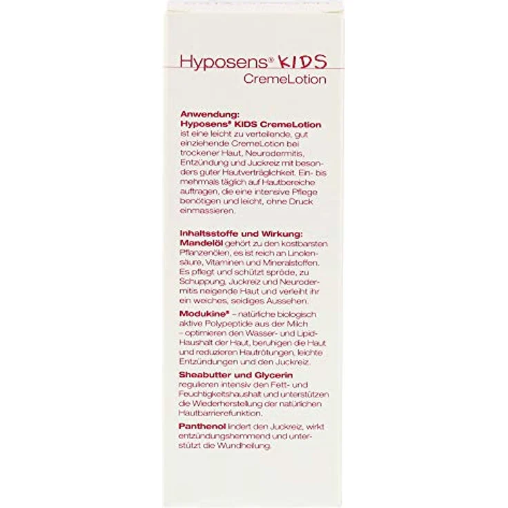 HYPOSENS Kids CremeLotion 100 ml – Bild 2