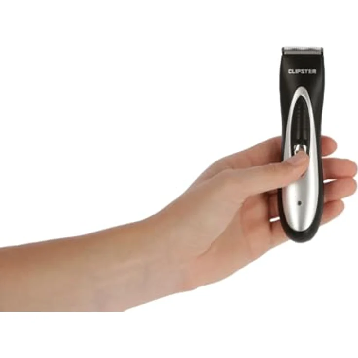 CLIPSTER CuttoX Akku-Schermaschine mit Edelstahl-Scherkopf, 3 Aufsteckkämme und Zubehör – Bild 4