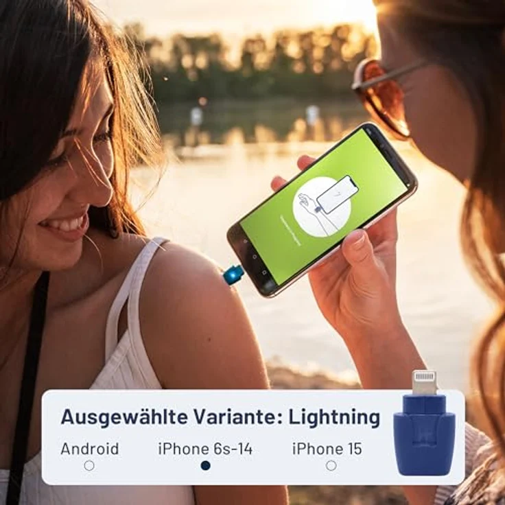 Heat it elektronischer Stichheiler mit Wärme gegen Juckreiz nach Insekten & Mückenstichen, für Apple – Bild 2